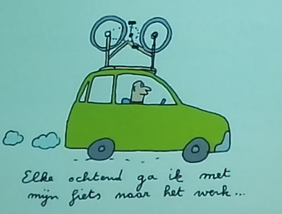 Fiets naar werk