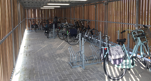 Driessen HRM neemt nieuwe fietsenstalling in gebruik