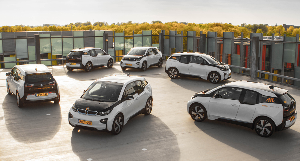 Grote belangstelling voor elektrische deelauto's bij Fontys